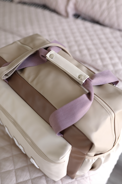 Duffle Bag (Modern Neutral) - Mama Travel – Jadelynn Brooke®