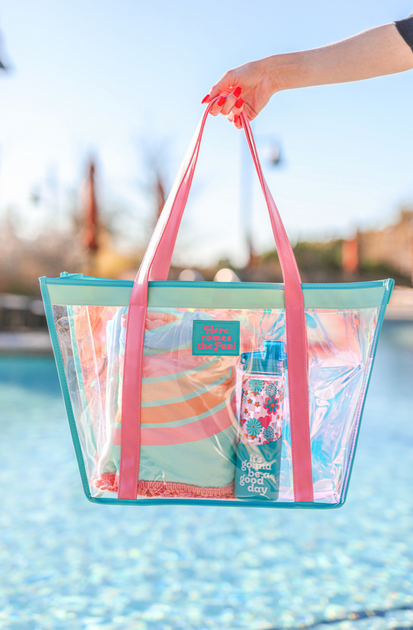 Iridescent Beach Bag Tote - FUNBOY