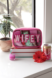 Cosmetic Bag (Pink) - Wifey