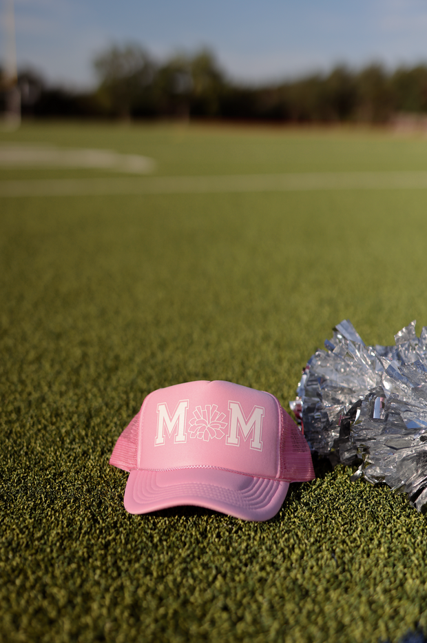 Trucker Hat - Cheer Mom (Pink)