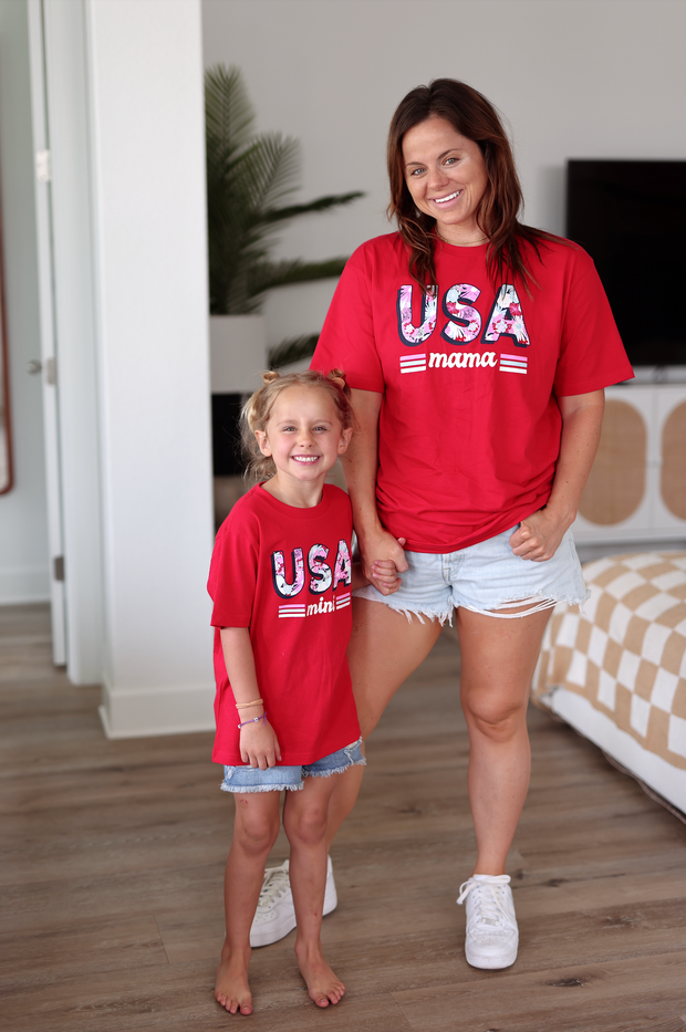 USA Mini - YOUTH Short Sleeve/Crew