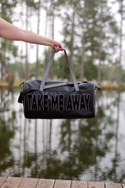 Duffle Bag - Take Me Away (Black/Grey)