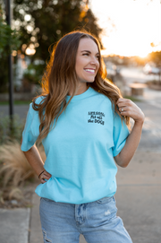 K&C - Life Is Better With Dogs (Royal Heather) - Short Sleeve / Crew