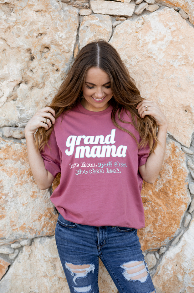 Grandmama (Mauve) - Short Sleeve / Crew