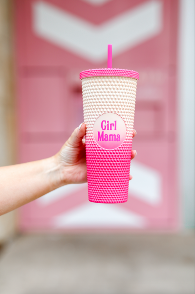 Pink Boho Plastic Tumbler – Chroma Celebrations